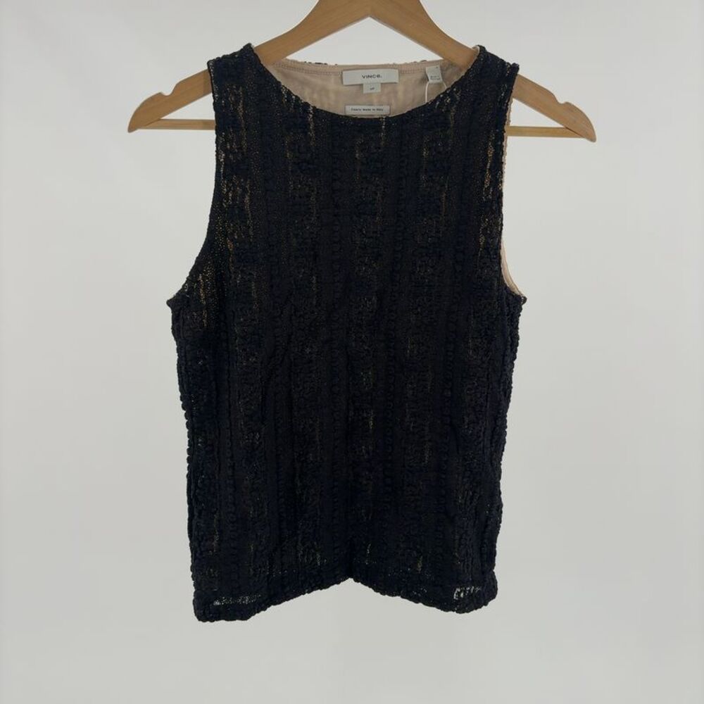 Vince High Neck Shell Top